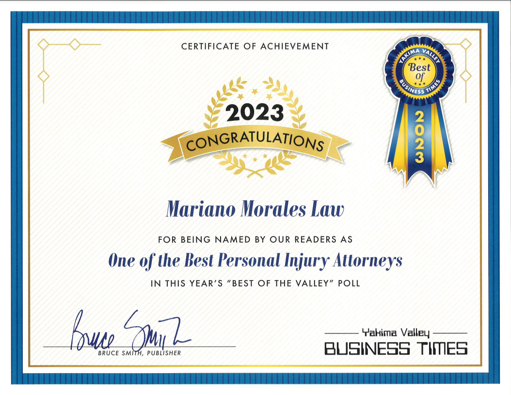 One of the Best Personal Injury Attorneys Yakima Valley